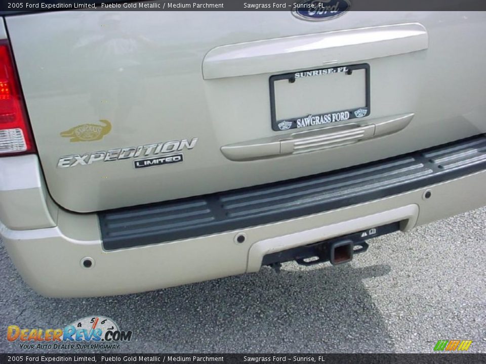2005 Ford Expedition Limited Pueblo Gold Metallic / Medium Parchment Photo #9