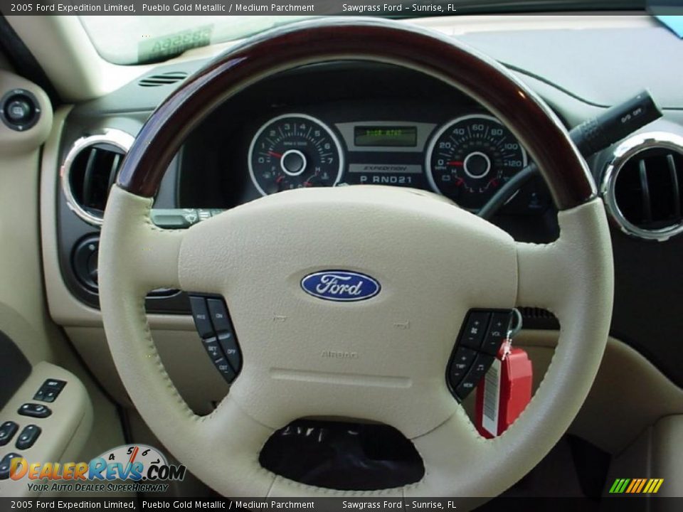 2005 Ford Expedition Limited Steering Wheel Photo #27