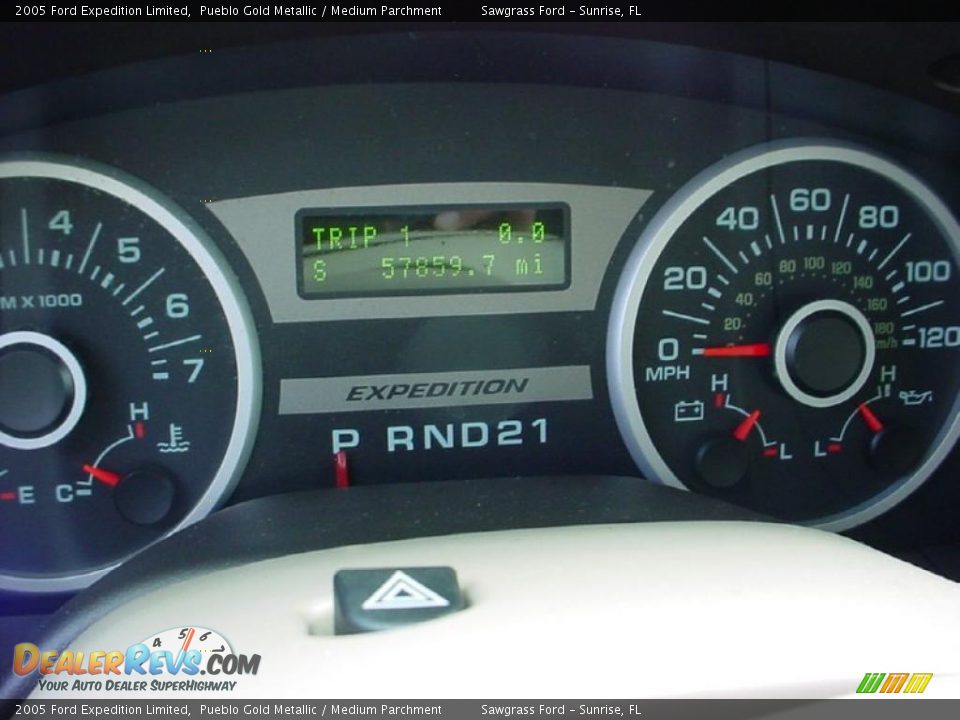 2005 Ford Expedition Limited Gauges Photo #33