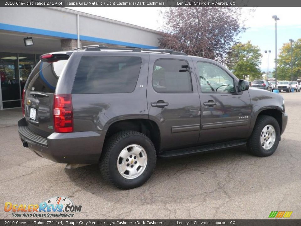 2010 Chevrolet Tahoe Z71 4x4 Taupe Gray Metallic / Light Cashmere/Dark Cashmere Photo #6