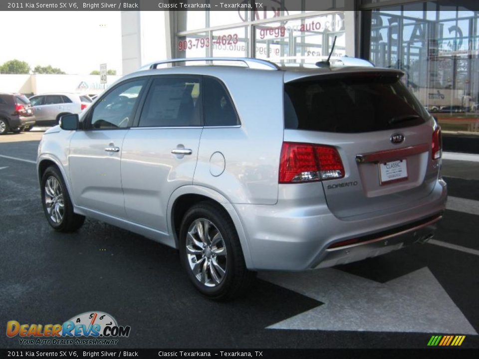 2011 Kia Sorento SX V6 Bright Silver / Black Photo #3