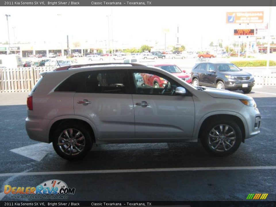 2011 Kia Sorento SX V6 Bright Silver / Black Photo #6