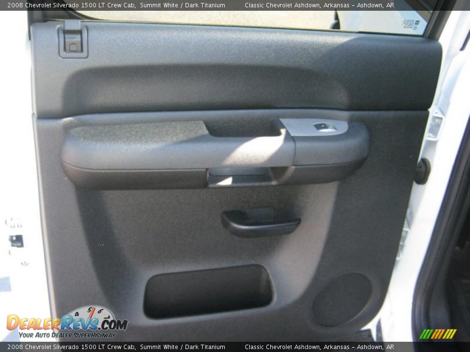 2008 Chevrolet Silverado 1500 LT Crew Cab Summit White / Dark Titanium Photo #17