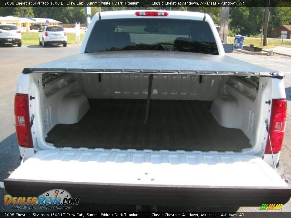 2008 Chevrolet Silverado 1500 LT Crew Cab Summit White / Dark Titanium Photo #19