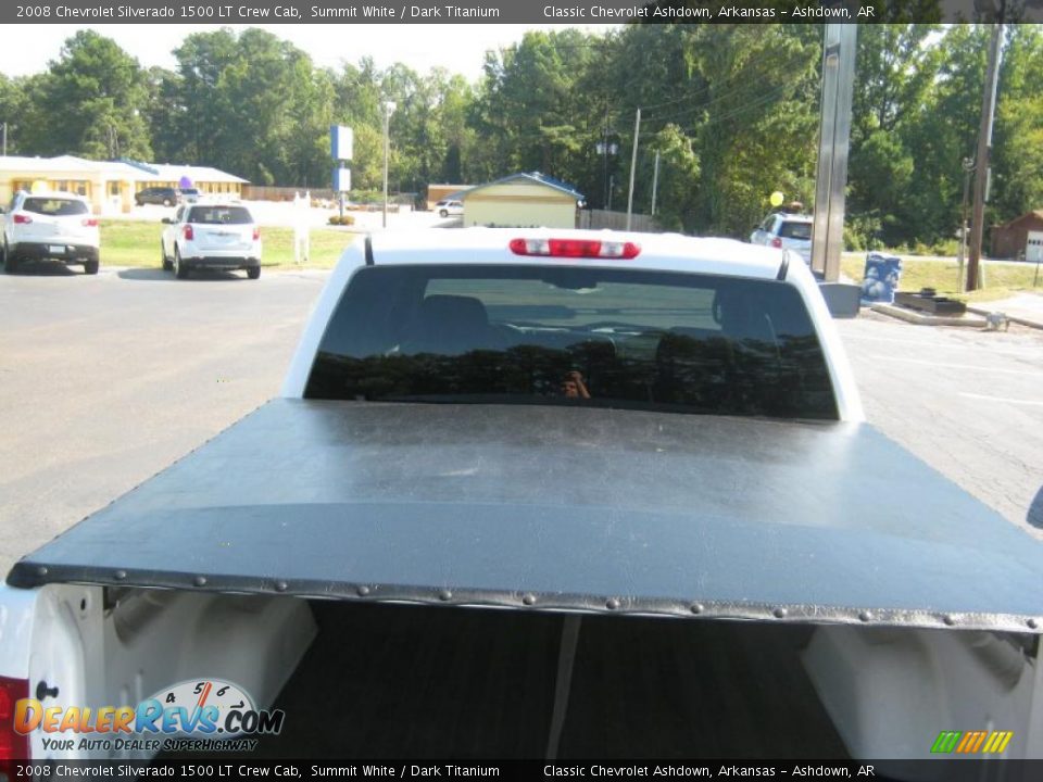 2008 Chevrolet Silverado 1500 LT Crew Cab Summit White / Dark Titanium Photo #20