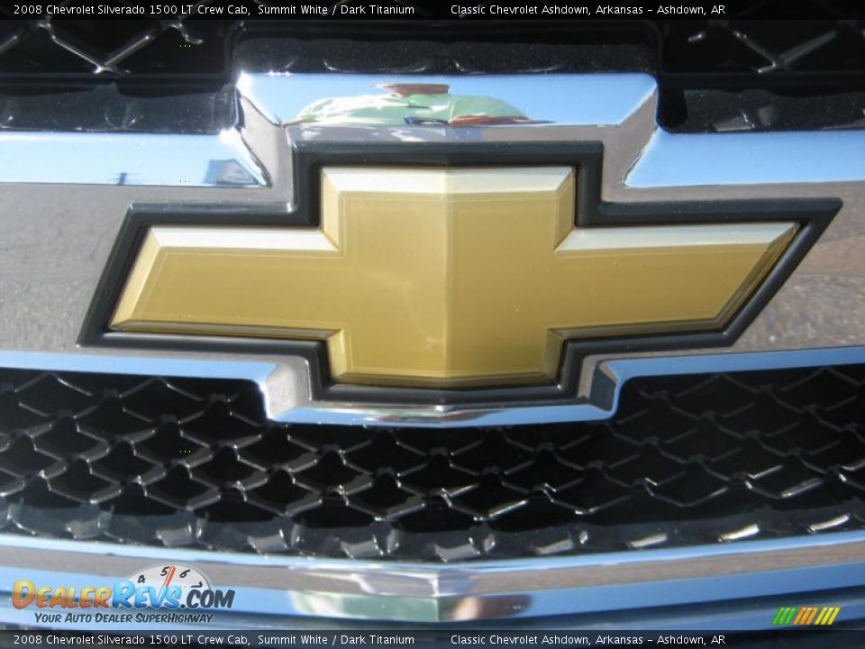 2008 Chevrolet Silverado 1500 LT Crew Cab Summit White / Dark Titanium Photo #26