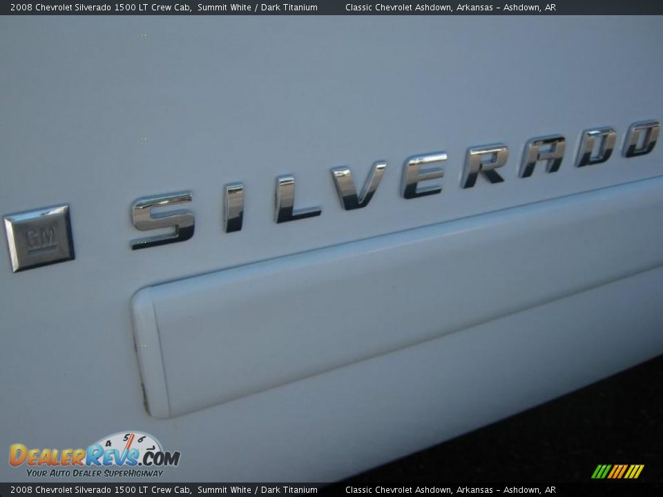 2008 Chevrolet Silverado 1500 LT Crew Cab Summit White / Dark Titanium Photo #27