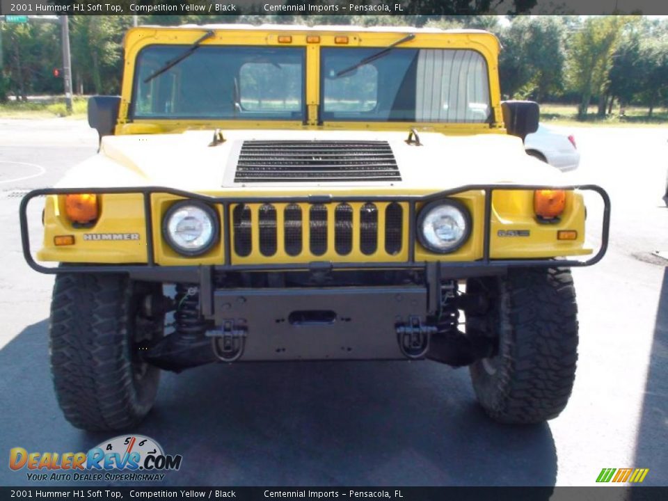 Competition Yellow 2001 Hummer H1 Soft Top Photo #18