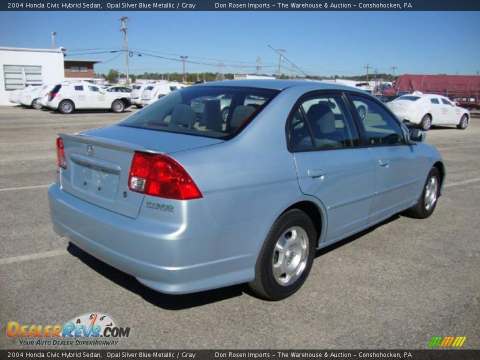 Opal silver blue metallic honda civic #7