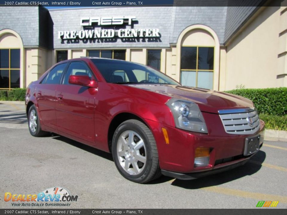 2007 Cadillac CTS Sedan Infrared / Ebony Photo #1