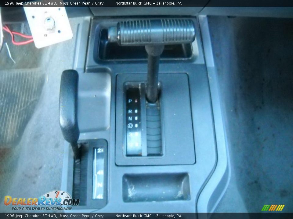 1996 Jeep Cherokee SE 4WD Moss Green Pearl / Gray Photo #18