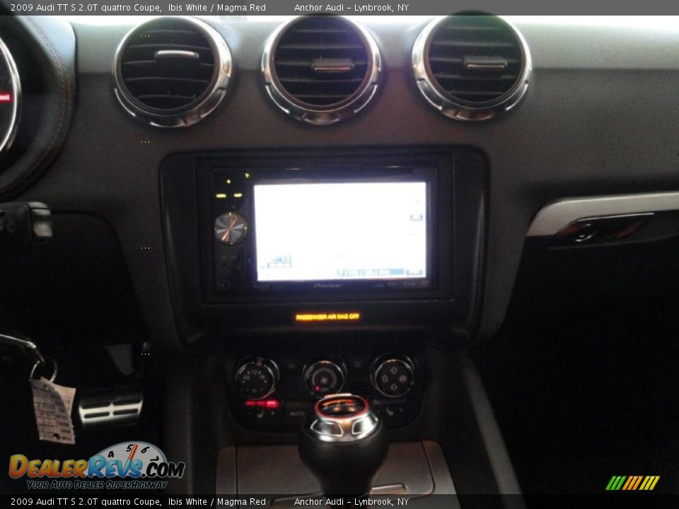 Magma Red Interior - 2009 Audi TT S 2.0T quattro Coupe Photo #17