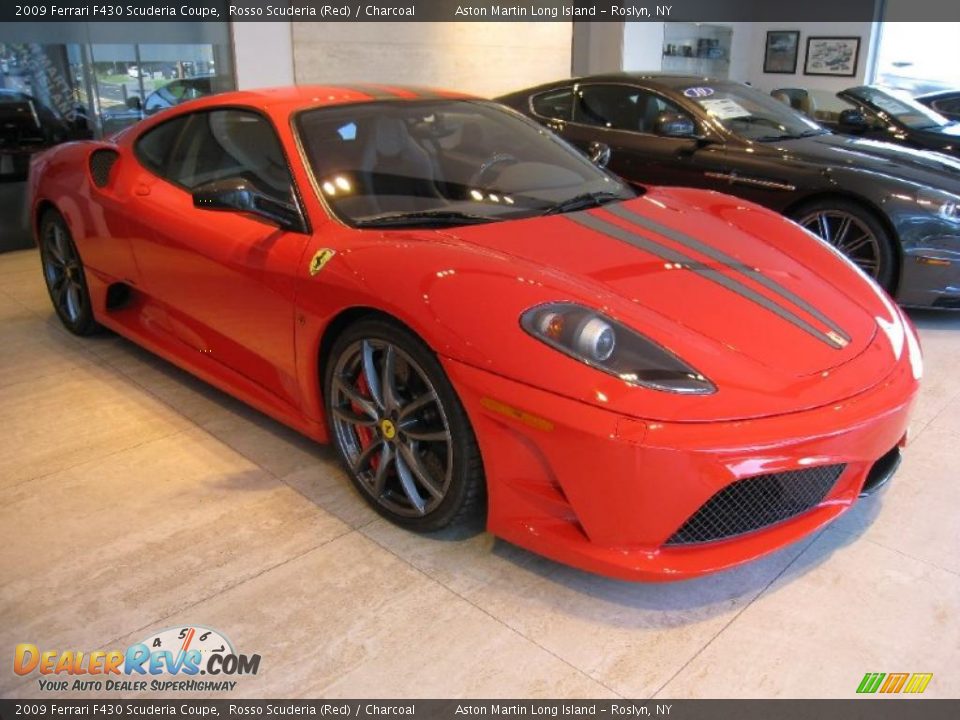 2009 Ferrari F430 Scuderia Coupe Rosso Scuderia (Red) / Charcoal Photo #1