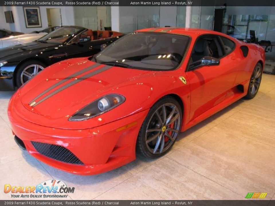 2009 Ferrari F430 Scuderia Coupe Rosso Scuderia (Red) / Charcoal Photo #3