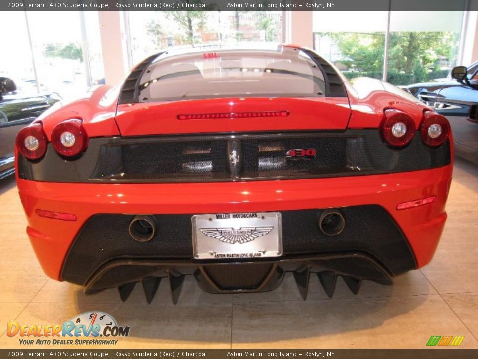 2009 Ferrari F430 Scuderia Coupe Rosso Scuderia (Red) / Charcoal Photo #5