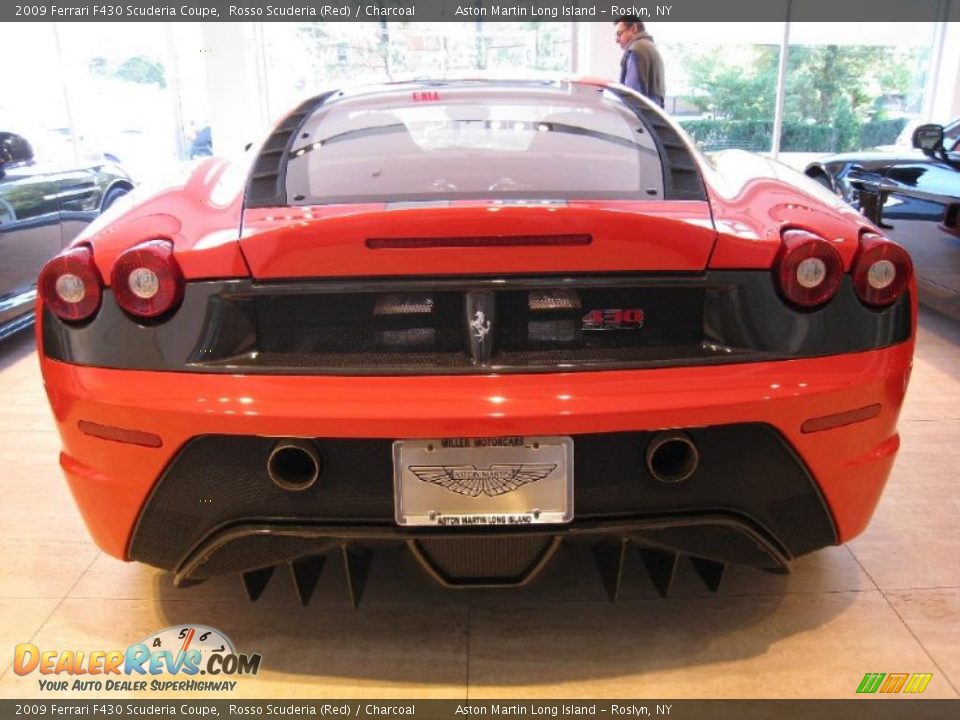 2009 Ferrari F430 Scuderia Coupe Rosso Scuderia (Red) / Charcoal Photo #6