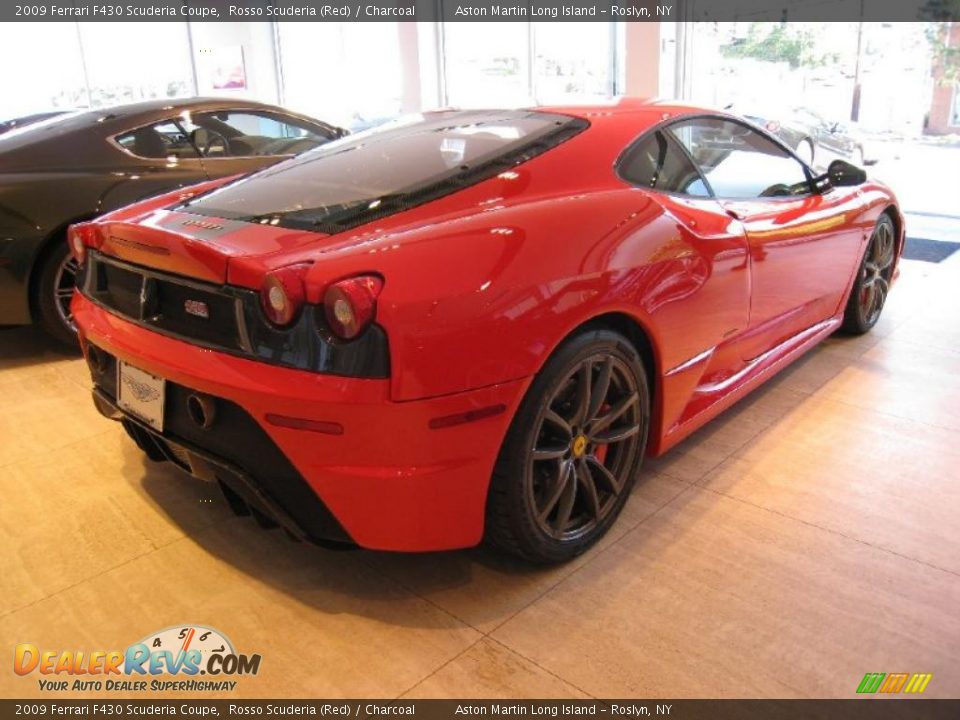 2009 Ferrari F430 Scuderia Coupe Rosso Scuderia (Red) / Charcoal Photo #7