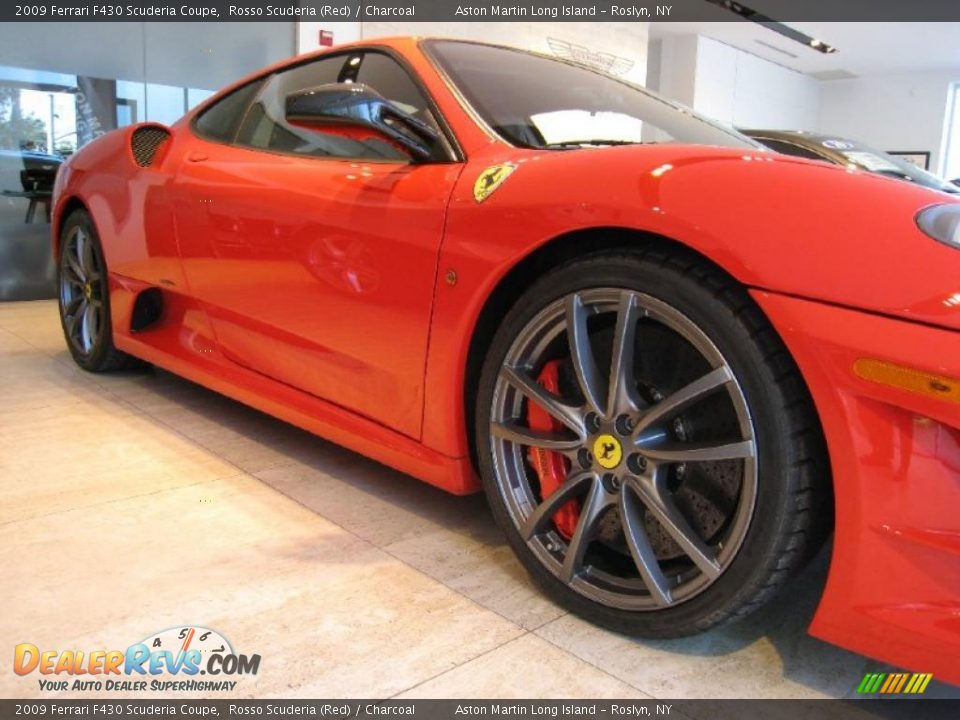 2009 Ferrari F430 Scuderia Coupe Rosso Scuderia (Red) / Charcoal Photo #8