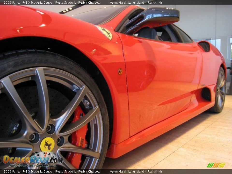 2009 Ferrari F430 Scuderia Coupe Rosso Scuderia (Red) / Charcoal Photo #20