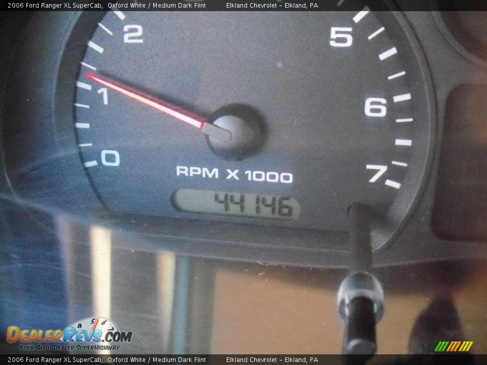 2006 Ford Ranger XL SuperCab Oxford White / Medium Dark Flint Photo #29
