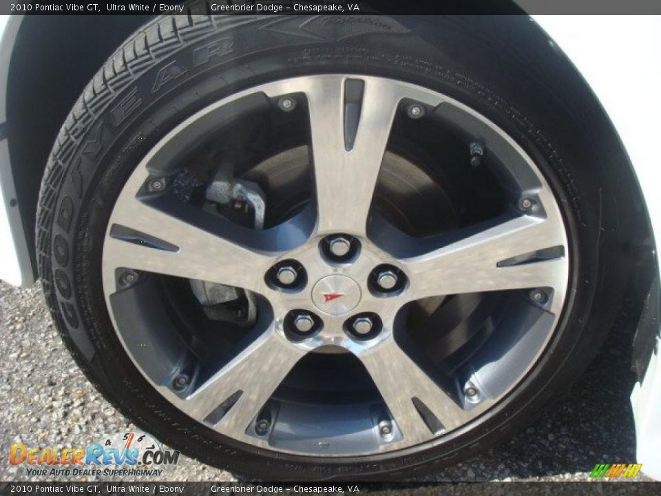 2010 Pontiac Vibe GT Ultra White / Ebony Photo #26