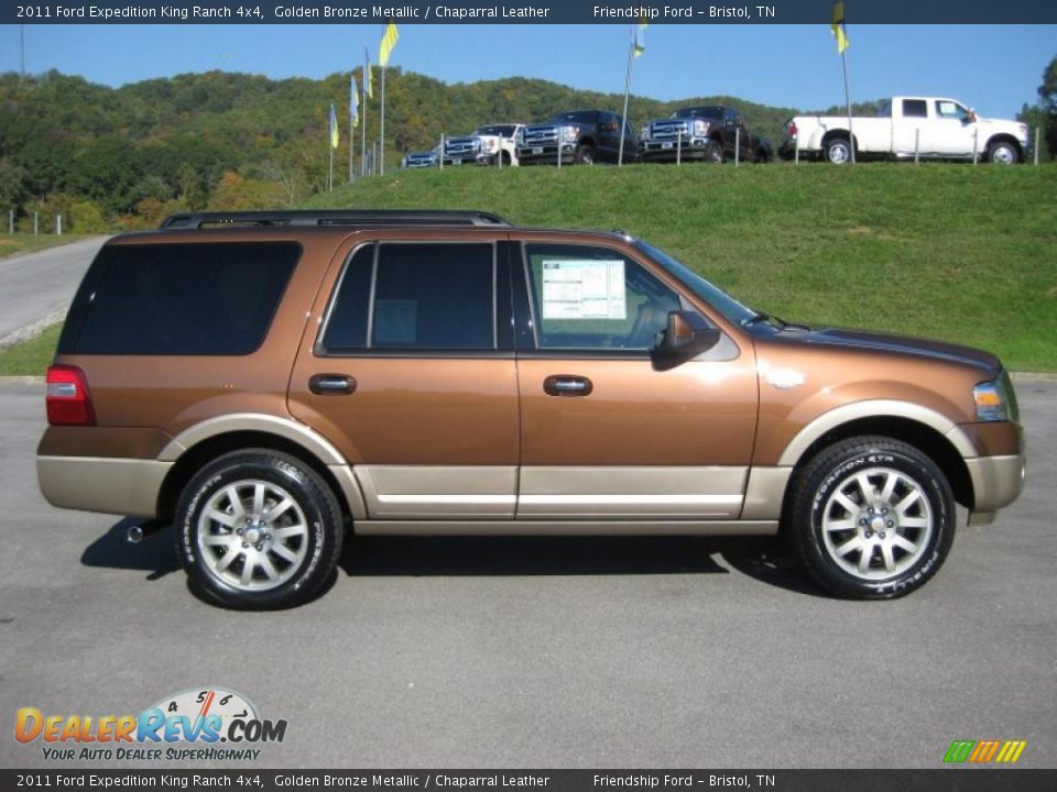 Golden Bronze Metallic 2011 Ford Expedition King Ranch 4x4 Photo #5