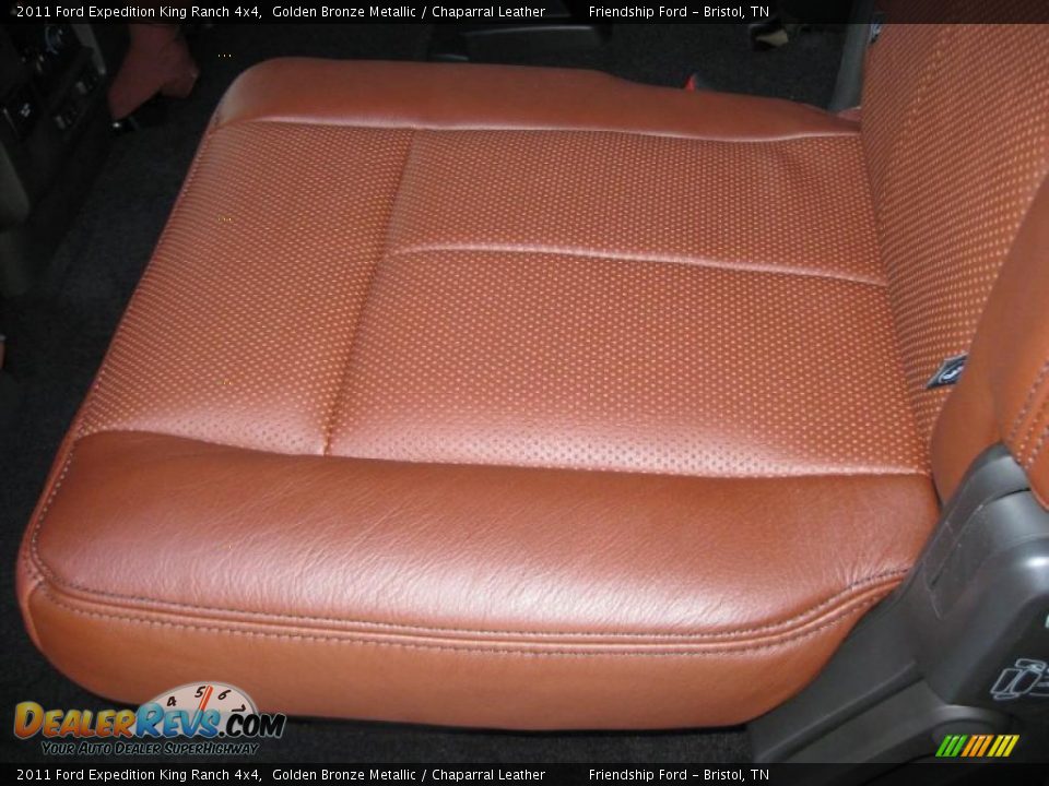 2011 Ford Expedition King Ranch 4x4 Golden Bronze Metallic / Chaparral Leather Photo #12