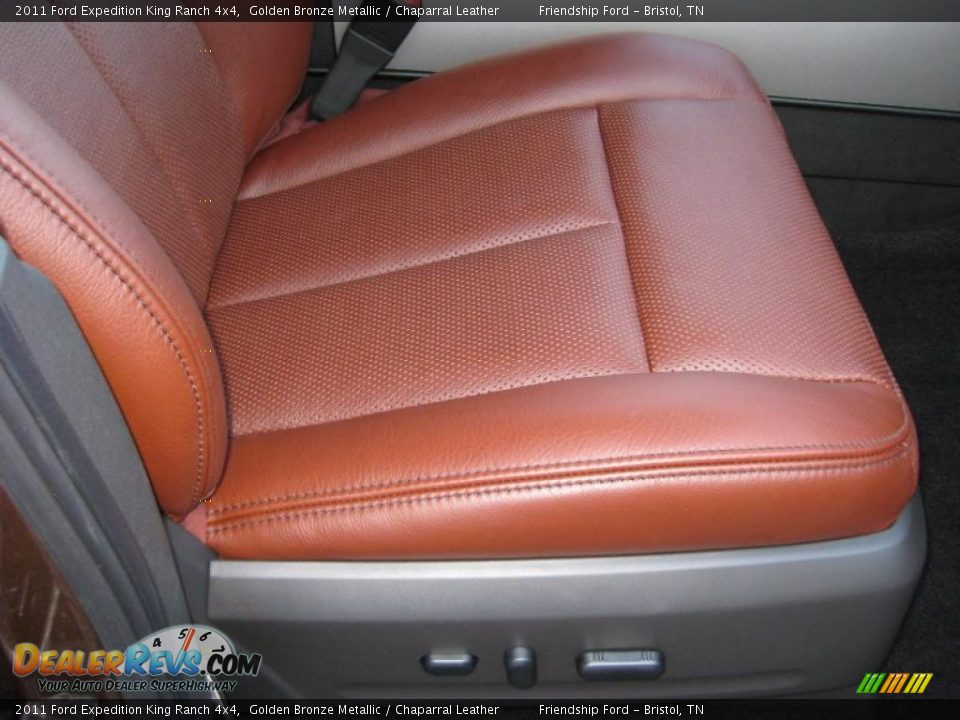2011 Ford Expedition King Ranch 4x4 Golden Bronze Metallic / Chaparral Leather Photo #18