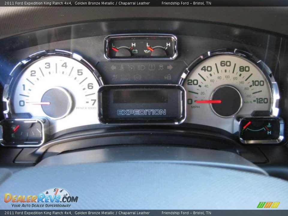 2011 Ford Expedition King Ranch 4x4 Gauges Photo #28