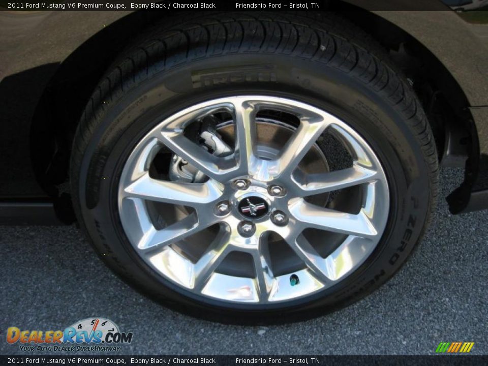 2011 Ford Mustang V6 Premium Coupe Wheel Photo #9