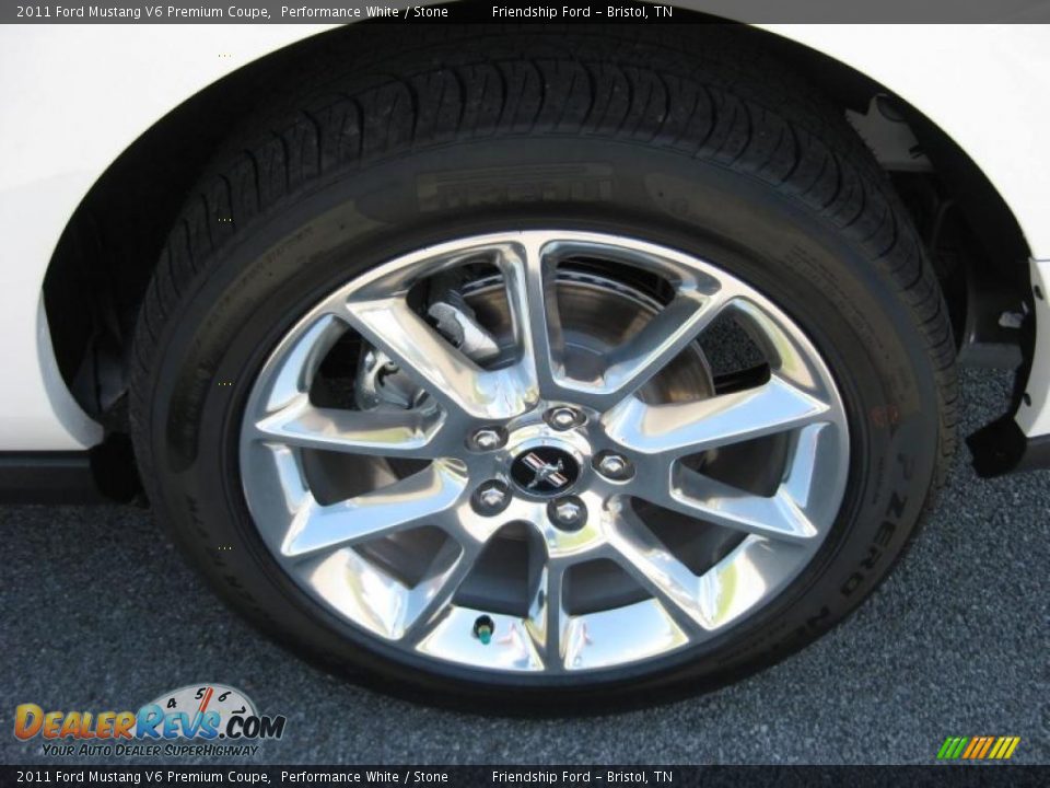 2011 Ford Mustang V6 Premium Coupe Wheel Photo #9