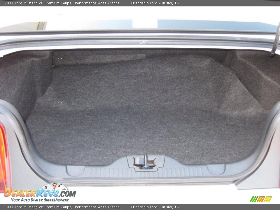 2011 Ford Mustang V6 Premium Coupe Trunk Photo #11