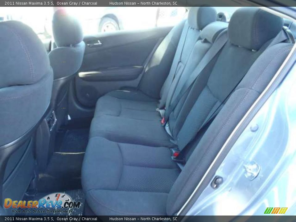 2011 Nissan Maxima 3.5 S Ocean Gray / Charcoal Photo #7