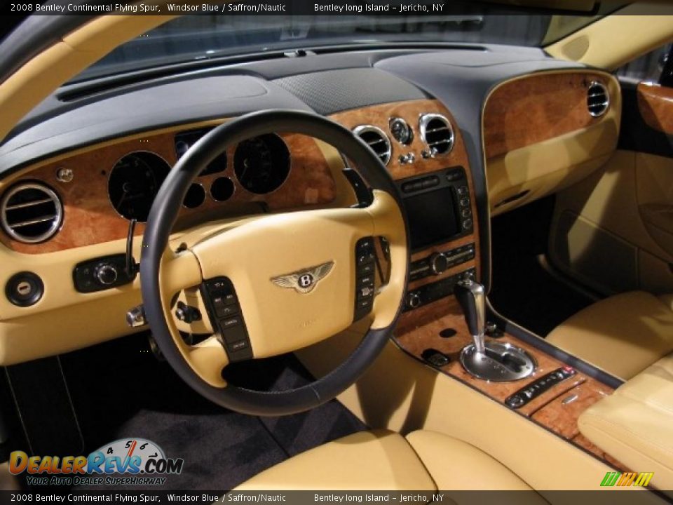 Saffron/Nautic Interior - 2008 Bentley Continental Flying Spur  Photo #7