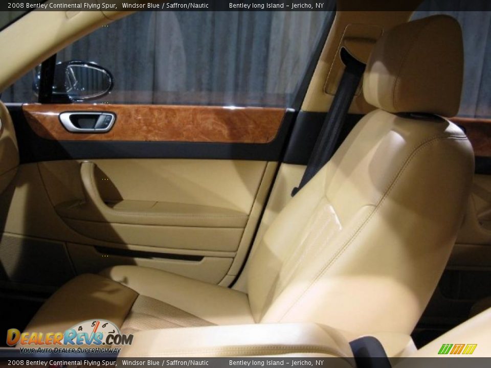 2008 Bentley Continental Flying Spur Windsor Blue / Saffron/Nautic Photo #11