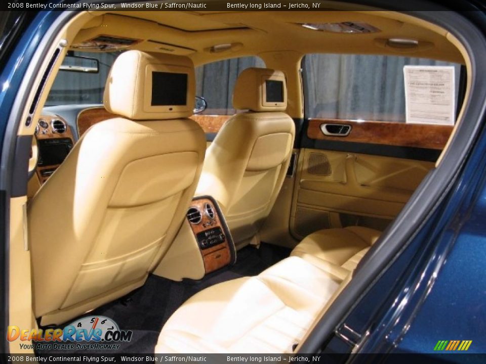 Saffron/Nautic Interior - 2008 Bentley Continental Flying Spur  Photo #13