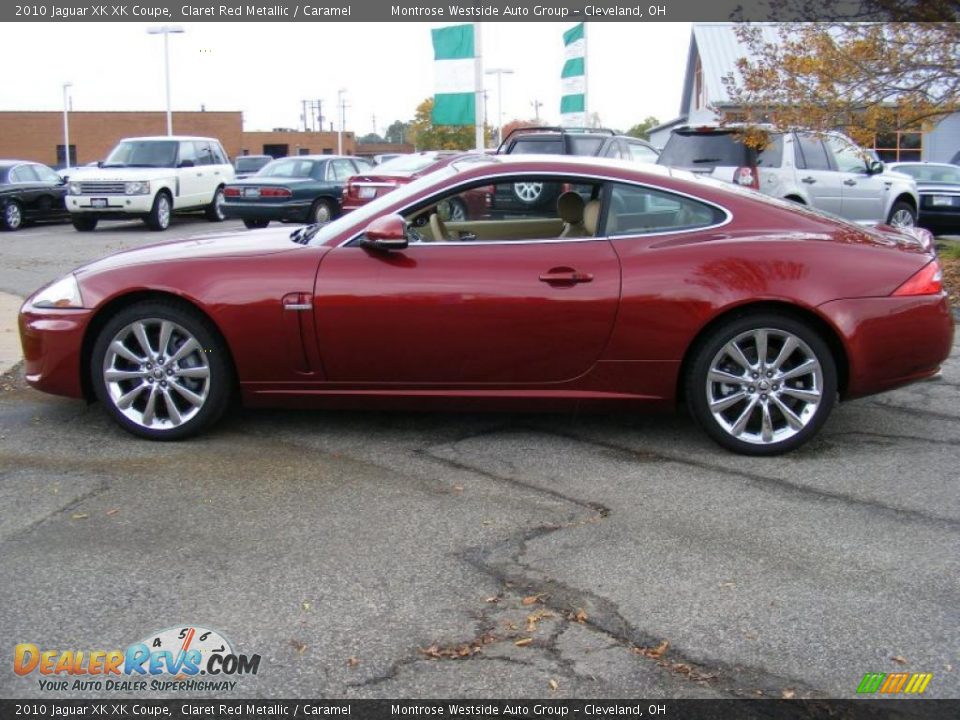 Claret Red Metallic 2010 Jaguar XK XK Coupe Photo #2