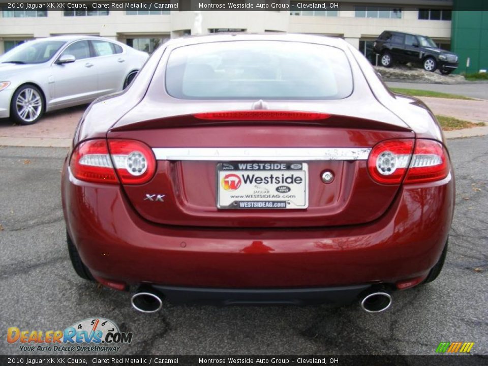 Claret Red Metallic 2010 Jaguar XK XK Coupe Photo #4