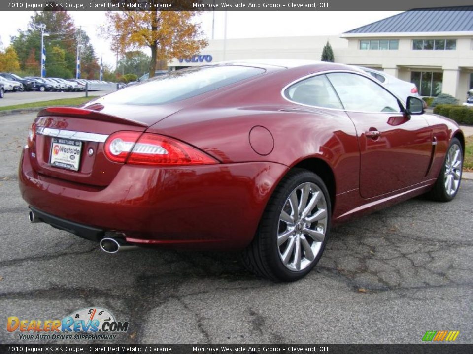 Claret Red Metallic 2010 Jaguar XK XK Coupe Photo #5