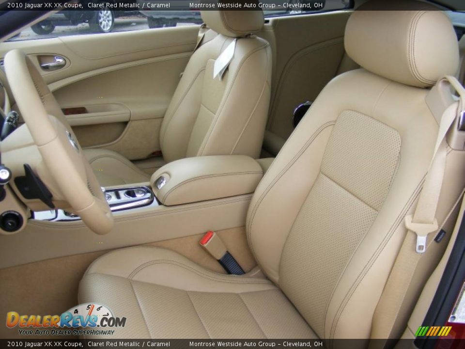 Caramel Interior - 2010 Jaguar XK XK Coupe Photo #9