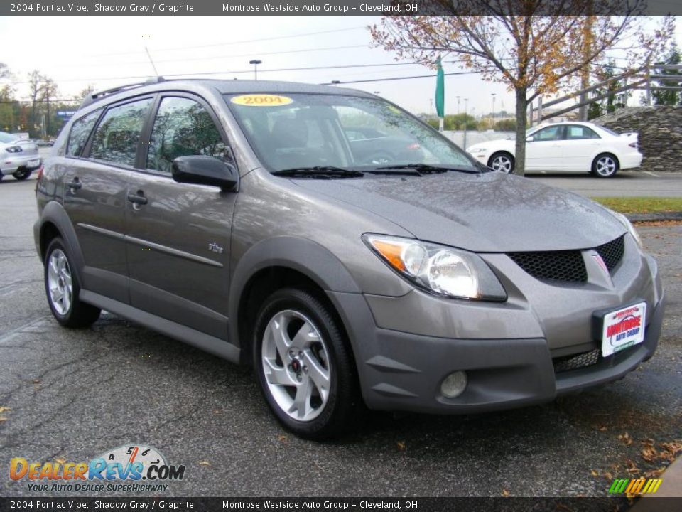 2004 Pontiac Vibe Shadow Gray / Graphite Photo #7