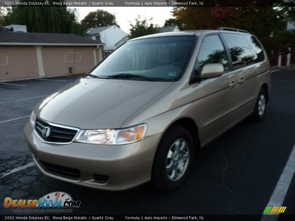 2002 Honda Odyssey EX Mesa Beige Metallic / Quartz Gray Photo #1
