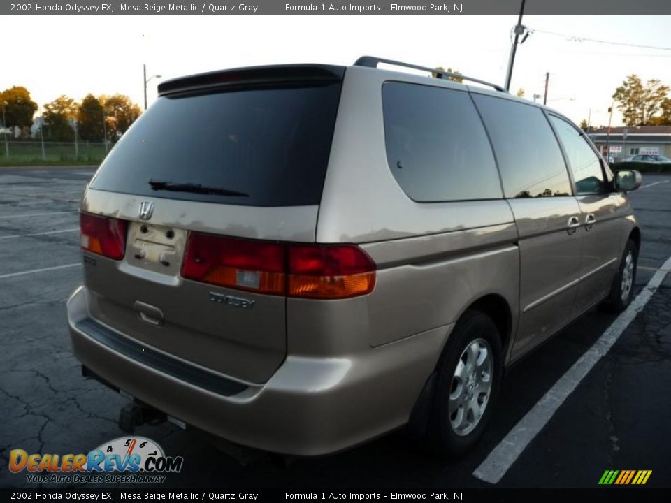 2002 Honda Odyssey EX Mesa Beige Metallic / Quartz Gray Photo #3