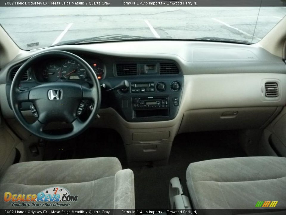2002 Honda Odyssey EX Mesa Beige Metallic / Quartz Gray Photo #5