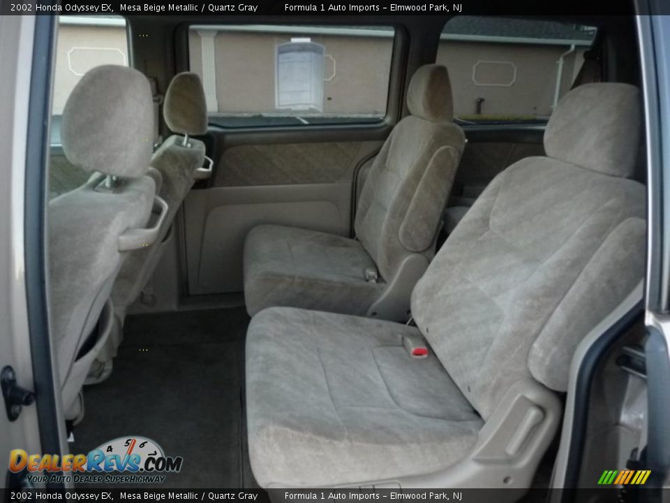 2002 Honda Odyssey EX Mesa Beige Metallic / Quartz Gray Photo #6
