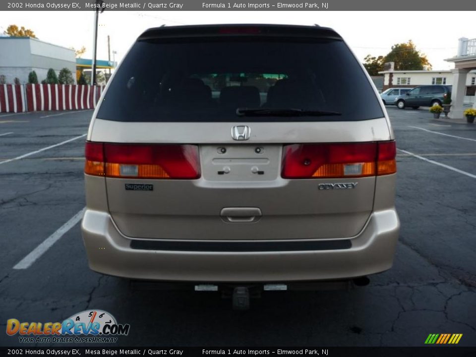 2002 Honda Odyssey EX Mesa Beige Metallic / Quartz Gray Photo #9