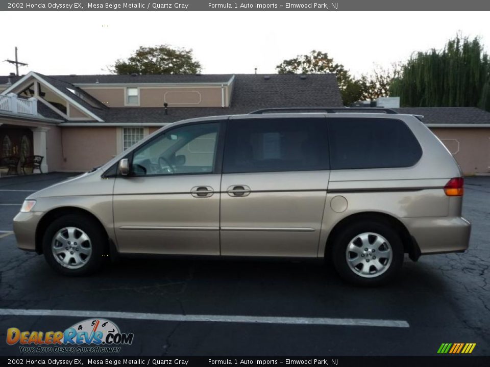 2002 Honda Odyssey EX Mesa Beige Metallic / Quartz Gray Photo #10