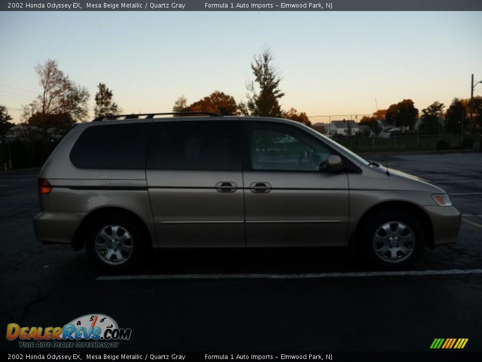 2002 Honda Odyssey EX Mesa Beige Metallic / Quartz Gray Photo #11