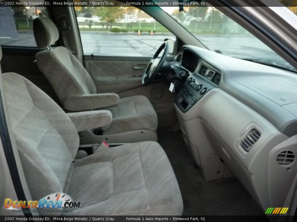 2002 Honda Odyssey EX Mesa Beige Metallic / Quartz Gray Photo #12