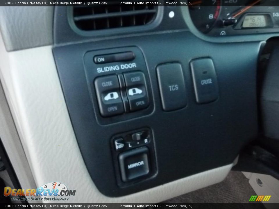 2002 Honda Odyssey EX Mesa Beige Metallic / Quartz Gray Photo #14